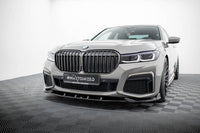 Front Lippe / Front Splitter / Frontansatz V.5 für BMW 7 G11 M-Paket Facelift von Maxton Design