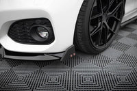 Front Lippe / Front Splitter / Frontansatz V.5 mit Flaps für BMW 1 M-Paket / M140i F20 Facelift von Maxton Design