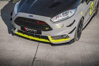 Front Lippe / Front Splitter / Frontansatz V.5 für Ford Fiesta ST MK7 Facelift von Maxton Design