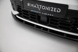 Front Lippe / Front Splitter / Frontansatz V.5 für VW Golf 8 GTI / GTE Facelift von Maxton Design