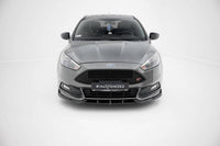 Front Lippe / Front Splitter / Frontansatz V.6 für Ford Focus ST MK3 Facelift von Maxton Design