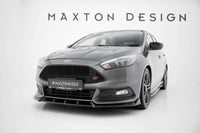 Front Lippe / Front Splitter / Frontansatz V.6 für Ford Focus ST MK3 Facelift von Maxton Design