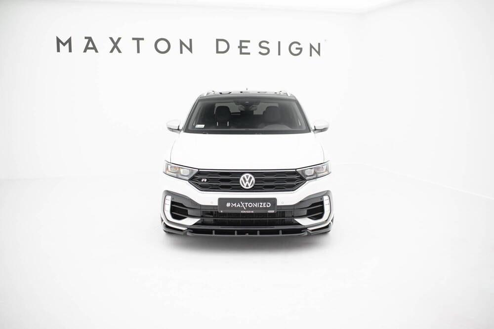 Front Lippe / Front Splitter / Frontansatz für VW T-Roc R A11 von Maxton Design