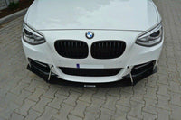 Front Splitter / Cup Schwert / Frontansatz Sport für BMW 1 F20/F21 M-Power von Maxton Design