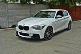 Front Splitter / Cup Schwert / Frontansatz Sport für BMW 1 F20/F21 M-Power von Maxton Design