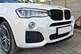 Front Splitter / Cup Schwert / Frontansatz für BMW X4 F26 M-Paket von Maxton Design