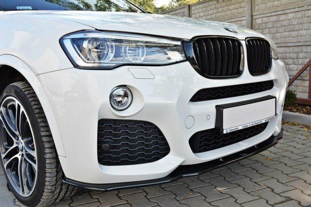 Front Splitter / Cup Schwert / Frontansatz für BMW X4 F26 M-Paket von Maxton Design