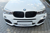 Front Splitter / Cup Schwert / Frontansatz für BMW X4 F26 M-Paket von Maxton Design