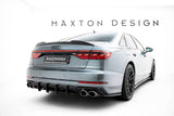 Seitliche Heck Diffusor Erweiterung für Audi S8 4N Facelift von Maxton Design