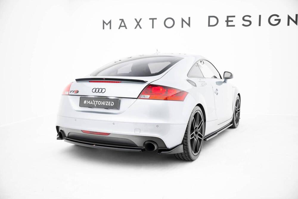 Seitliche Heck Diffusor Erweiterung für Audi TT S-Line 8J Facelift von Maxton Design