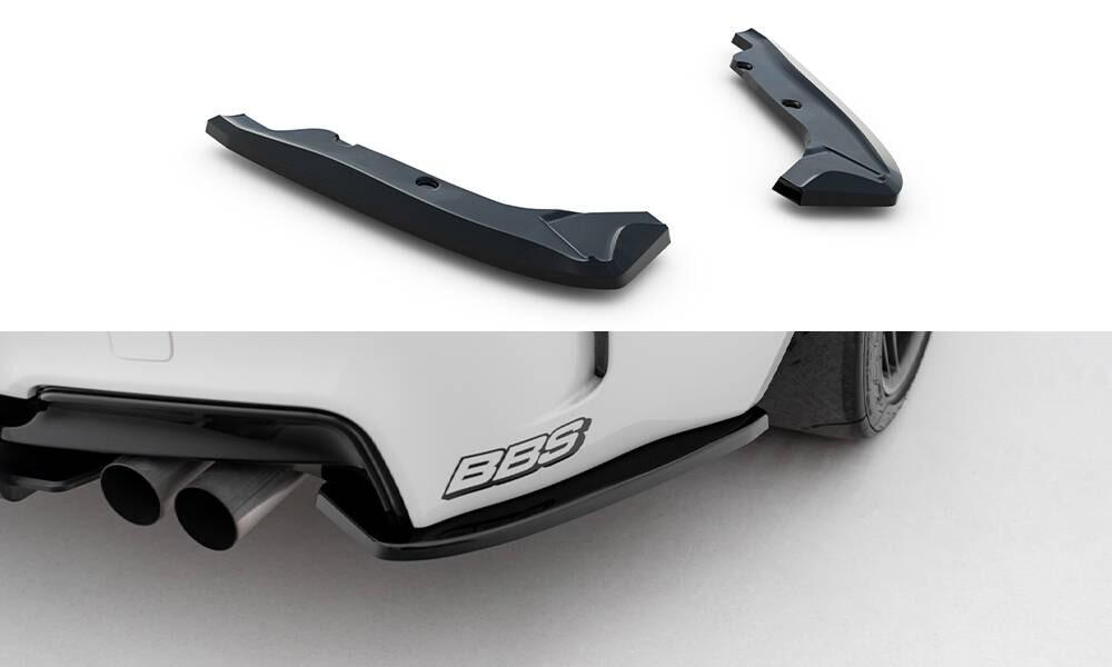 Seitliche Heck Diffusor Erweiterung für BMW 1M Coupe E82 von Maxton Design