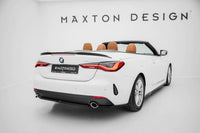 Seitliche Heck Diffusor Erweiterung für BMW 4 Coupe / Cabrio G22 / G23 von Maxton Design