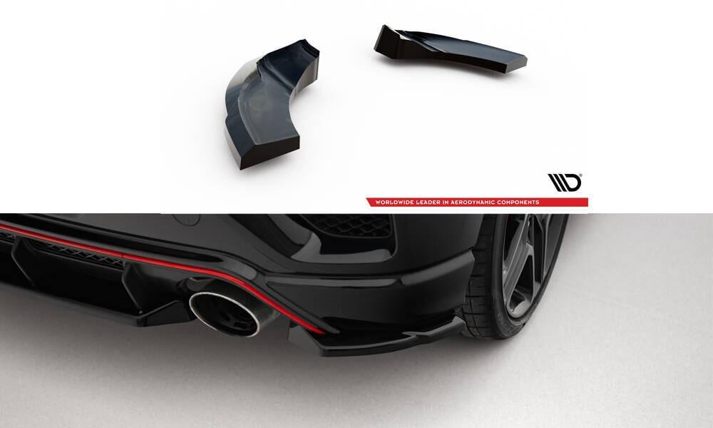 Seitliche Heck Diffusor Erweiterung für Hyundai Veloster N MK2 von Maxton Design