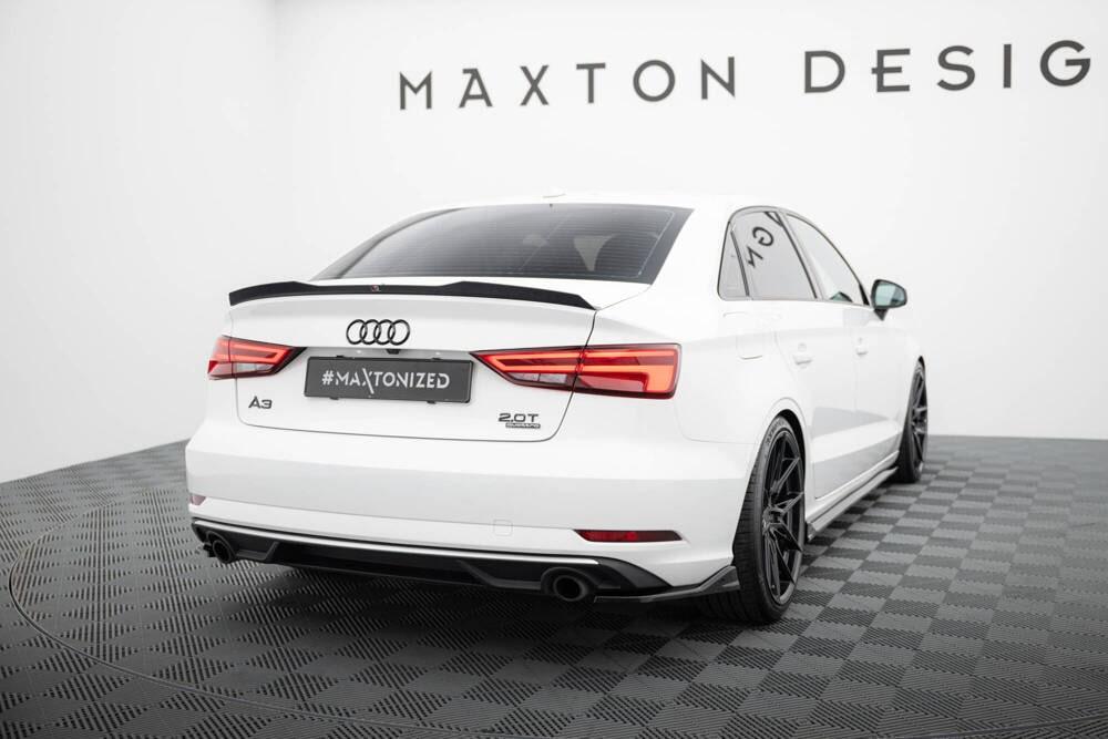 Seitliche Heck Diffusor Erweiterung für Audi S5 Sportback 8T von Maxton Design