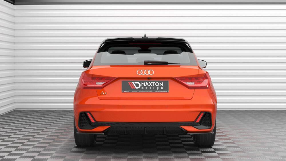 Seitliche Heck Diffusor Erweiterung V.2 für Audi A1 S-Line GB von Maxton Design