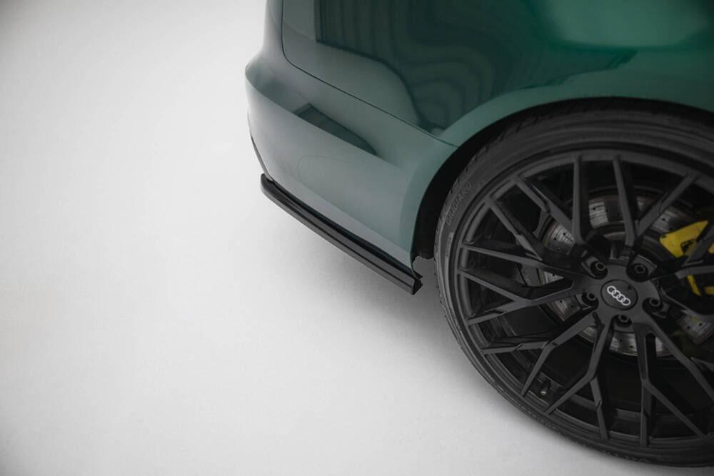 Seitliche Heck Diffusor Erweiterung V.2 für Audi A6 Avant S-Line C7 von Maxton Design