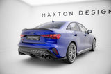 Seitliche Heck Diffusor Erweiterung V.2 für Audi S3 Limousine 8Y Facelift von Maxton Design