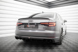 Seitliche Heck Diffusor Erweiterung V.2 für Audi A3 Limousine 8V Facelift von Maxton Design