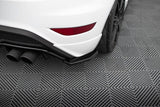 Seitliche Heck Diffusor Erweiterung V.5 mit Flaps für BMW 1 M-Paket / M140i F20 Facelift von Maxton Design