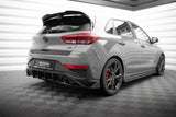 Seitliche Heck Diffusor Erweiterung Racing mit Flaps für VW Golf 6 GTI von Maxton Design