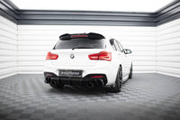 Seitliche Heck Diffusor Erweiterung V.5 mit Flaps für BMW 1 M-Paket / M140i F20 Facelift von Maxton Design