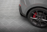 Seitliche Heck Diffusor Erweiterung Racing mit Flaps für VW Golf 6 GTI von Maxton Design