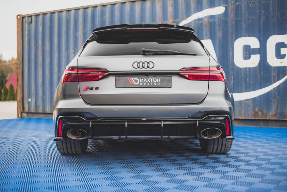 Heckdiffusor (Fahrzeuge mit AHK) für Audi RS6 C8 von Maxton Design