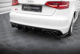 Heckdiffusor für Audi S3 8V Sportback von Maxton Design