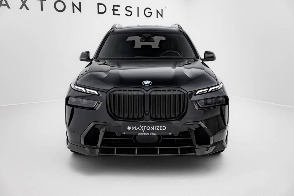 Carbon Front Lippe / Front Splitter / Frontansatz für BMW X7 M-Paket G07 Facelift von Maxton Design