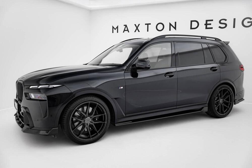 Carbon Seitenschweller Erweiterung für BMW X7 M-Paket G07 Facelift von Maxton Design