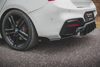 Seitliche Heck Diffusor Erweiterung Racing V.3 mit Flaps für BMW 1er F20 M140i von Maxton Design