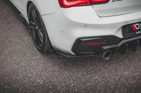 Seitliche Heck Diffusor Erweiterung Racing V.3 mit Flaps für BMW 1er F20 M140i von Maxton Design