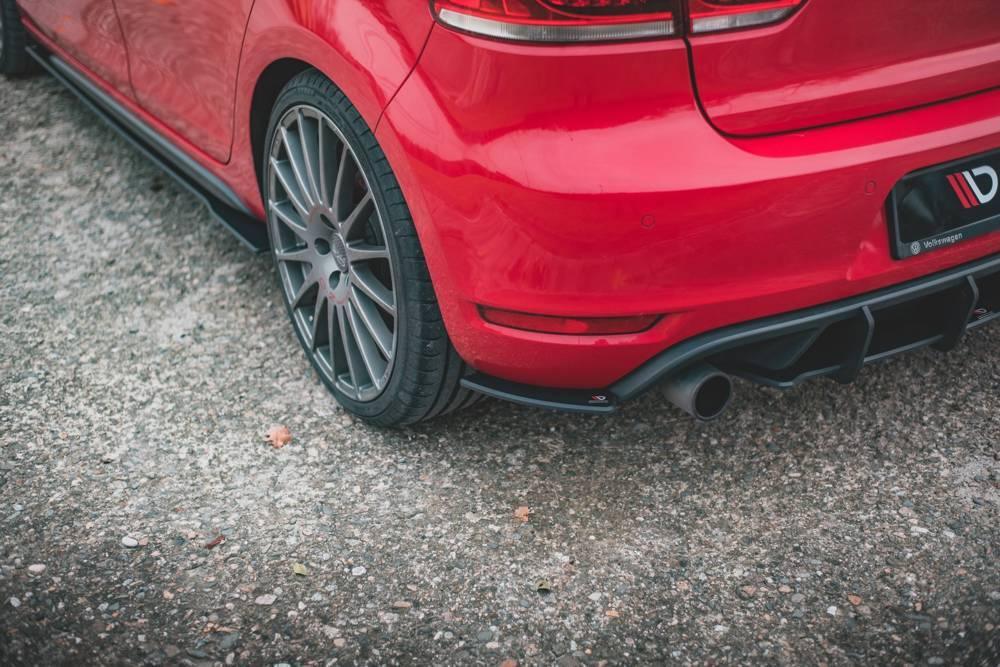 Seitliche Heck Diffusor Erweiterung für VW Golf 6 R von Maxton Design