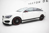 Seitenschweller Erweiterung für Mercedes CLA C117 AMG-Line von Maxton Design