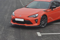 Front Splitter / Cup Schwert / Frontansatz V.2 für Toyota GT86 Facelift ZN6 von Maxton Design