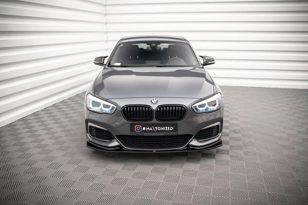 Front Splitter / Cup Schwert / Frontansatz V.3 für BMW 1 F20/F21 M-Power Facelift von Maxton Design