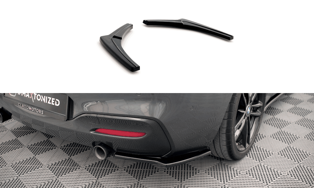 Seitliche Heck Diffusor Erweiterung V.2 für BMW 1 F20/F21 Facelift M-Power von Maxton Design