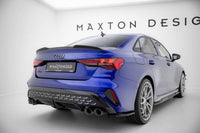 Spoiler Cap 3D für Audi A3 S-Line Limousine 8Y Facelift von Maxton Design