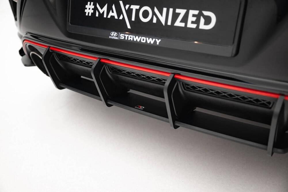 Zentraler Hinterer Splitter für Audi Q8 4M von Maxton Design