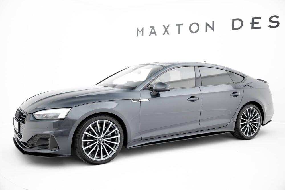 Seitenschweller Erweiterung Street Pro für Audi A5 Sportback F5 Facelift von Maxton Design