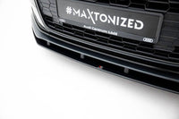 Front Lippe / Front Splitter / Frontansatz V.2 für Audi A5 F5 Facelift von Maxton Design