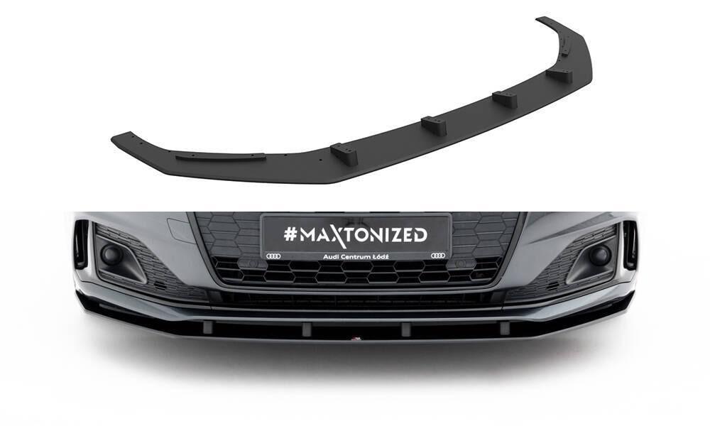 Front Lippe / Front Splitter / Frontansatz V.2 für Audi A5 F5 Facelift von Maxton Design