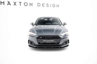 Front Lippe / Front Splitter / Frontansatz V.2 für Audi A5 F5 Facelift von Maxton Design