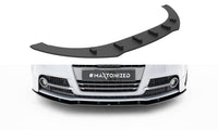 Front Lippe / Front Splitter / Frontansatz Street Pro für Audi TTS / TT S-Line 8J Facelift von Maxton Design