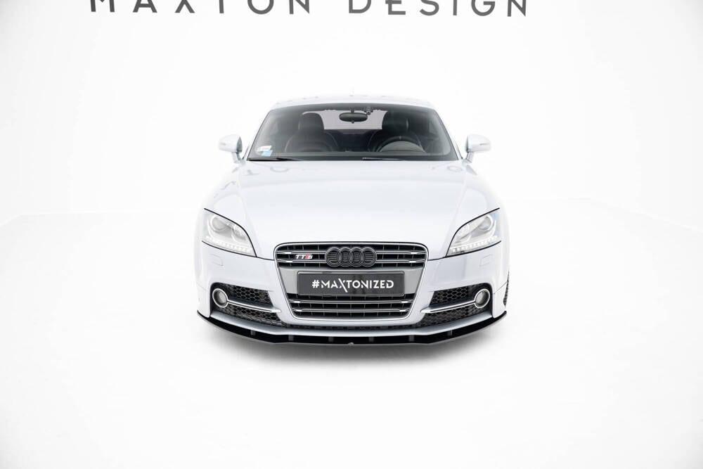 Front Lippe / Front Splitter / Frontansatz Street Pro für Audi TTS / TT S-Line 8J Facelift von Maxton Design