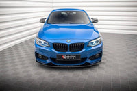 Front Lippe / Front Splitter / Frontansatz Street Pro für BMW 2er F22 M-Paket von Maxton Design