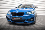 Front Lippe / Front Splitter / Frontansatz Street Pro für BMW 2er F22 M-Paket von Maxton Design