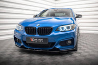 Front Lippe / Front Splitter / Frontansatz Street Pro für BMW 2er F22 M-Paket von Maxton Design