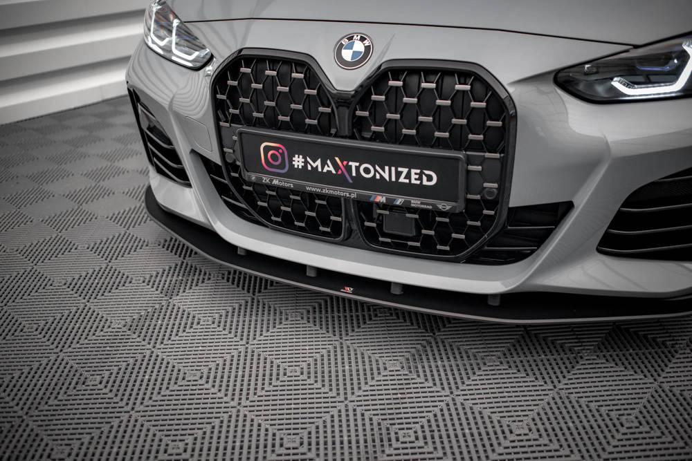 Front Lippe / Front Splitter / Frontansatz Street Pro für BMW 4er Gran Coupe M-Paket G26 von Maxton Design