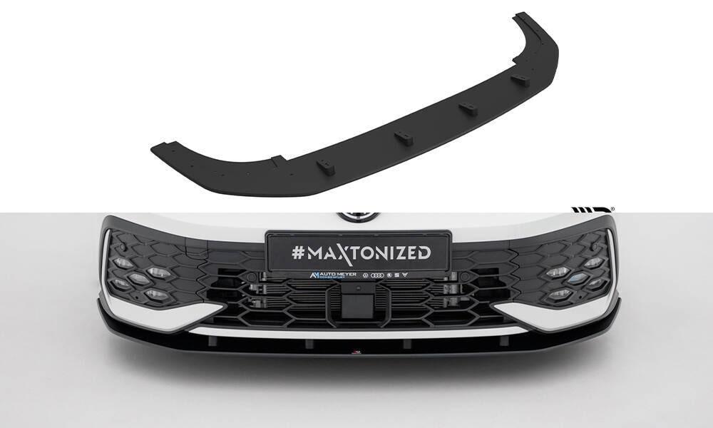 Front Lippe / Front Splitter / Frontansatz Street Pro für VW Golf 8 GTI / GTE Facelift von Maxton Design